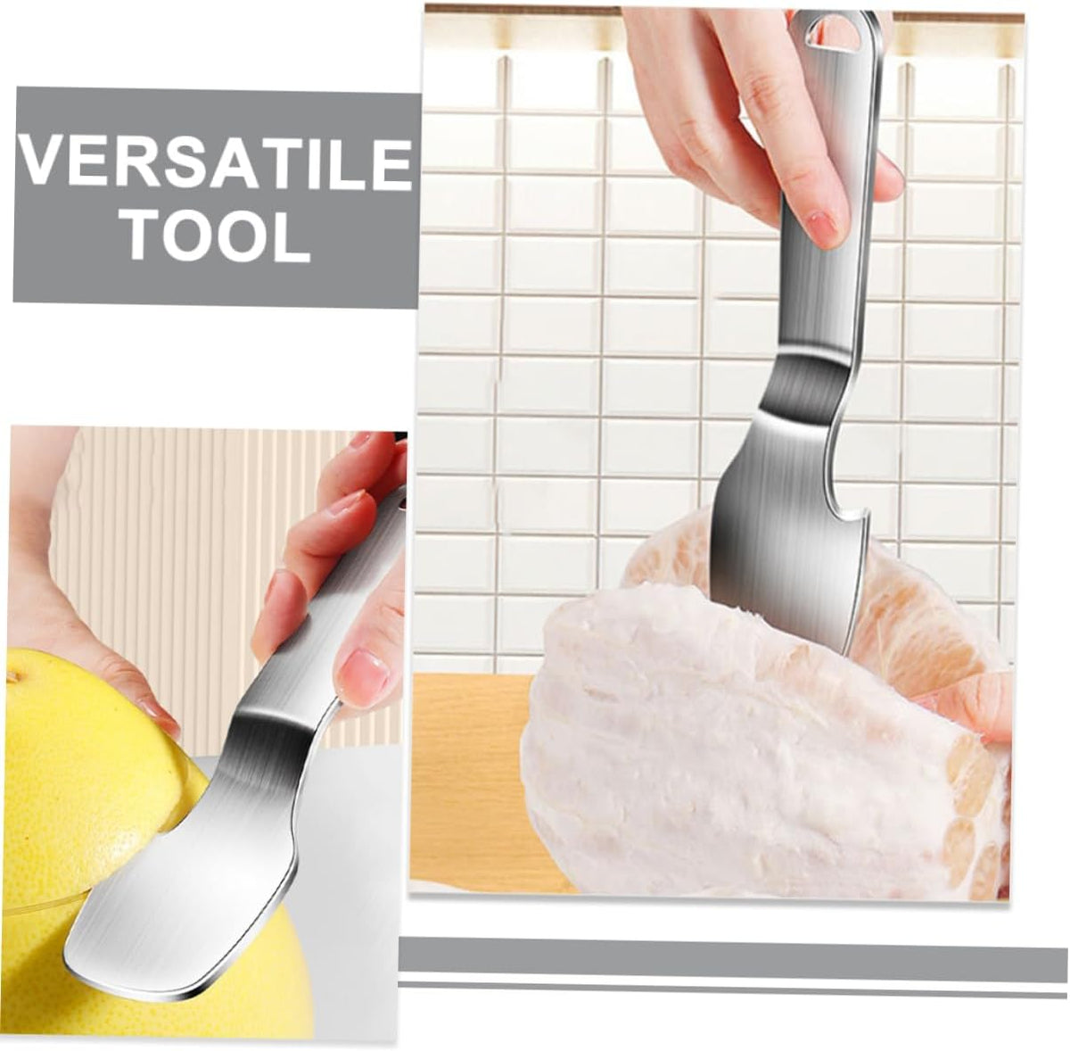 Grapefruit Knife Citrus Peeler Fruit Slicer Kitchen Gadget Stainless Steel