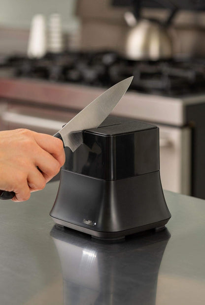 Smith's 51031 Mesa Electric Single-Slot Knife Sharpener (Black)