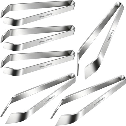 Fish Bone Tweezers, Flat and Slant Pliers Set, 1 SET