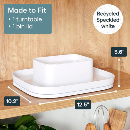 MagicTrack Rectangle Turntable, Lazy Susan Max Cabinet Organizer