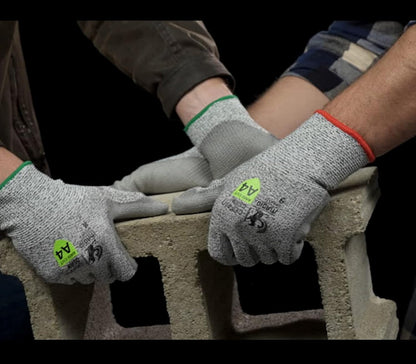 MAGID Griffin Gear ANSI A4 Sandy Nitrile Coated Work Gloves