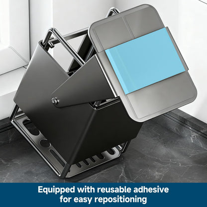 Universal Knife Block Holder Without Knives,Knife storage with Slots for Scissors and Sharpening Rod, Knife Holder Storage for Countertop, Stainless kitchen Knife Holder for Easy Clean (Cream)