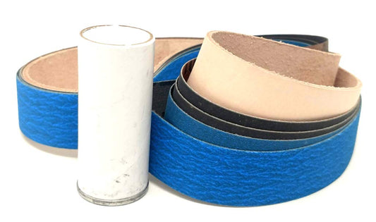 1X30 inch Assorted Belt Kit with Leather Honing Polishing Belt Buffing Compound Included