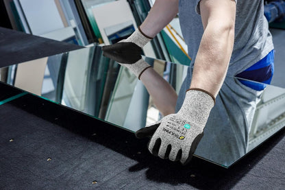 A3/A4/A9 Cut Resistant 2/3/6/12 Pairs Work Gloves for Men & Women | Touchscreen, Foam Nitrile Coated, Ideal for Glass Cutting, Wood Carving
