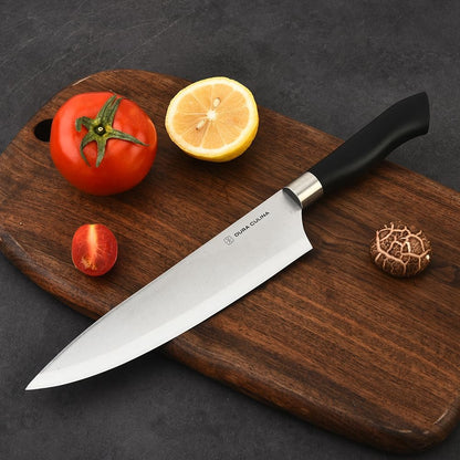 2 Piece Santoku Knife Set 7 Inch and 5 Inch Santoku Knives - Professional Grade Sharp High Carbon Stainless Blades for Effortless Slicing, Cutting and Chopping With Matching Blade Guards
