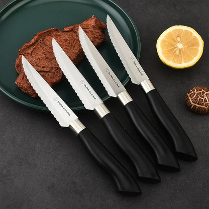 2 Piece Santoku Knife Set 7 Inch and 5 Inch Santoku Knives - Professional Grade Sharp High Carbon Stainless Blades for Effortless Slicing, Cutting and Chopping With Matching Blade Guards