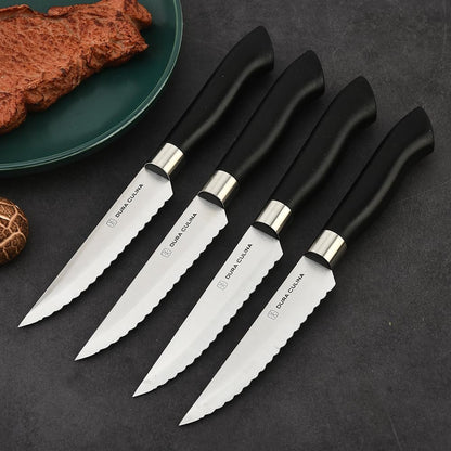 2 Piece Santoku Knife Set 7 Inch and 5 Inch Santoku Knives - Professional Grade Sharp High Carbon Stainless Blades for Effortless Slicing, Cutting and Chopping With Matching Blade Guards