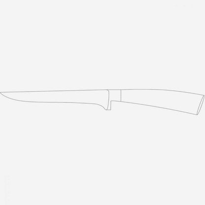 Elegance Boning Knife, 6in Stainless Steel, Red, Italy