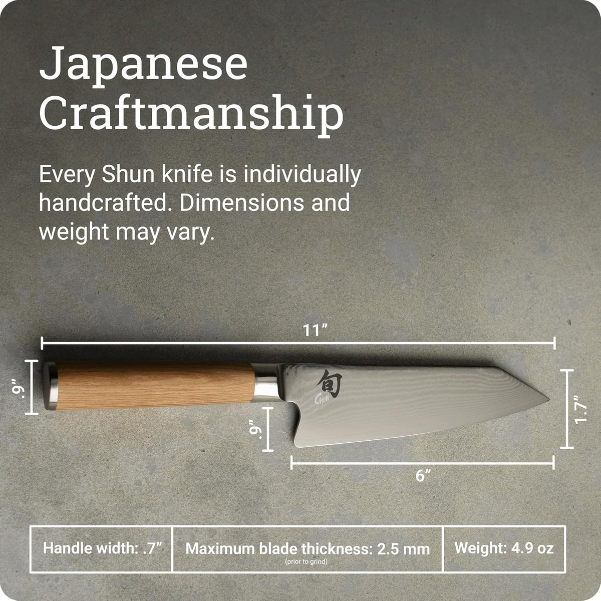 Classic 6" Kiritsuke Knife