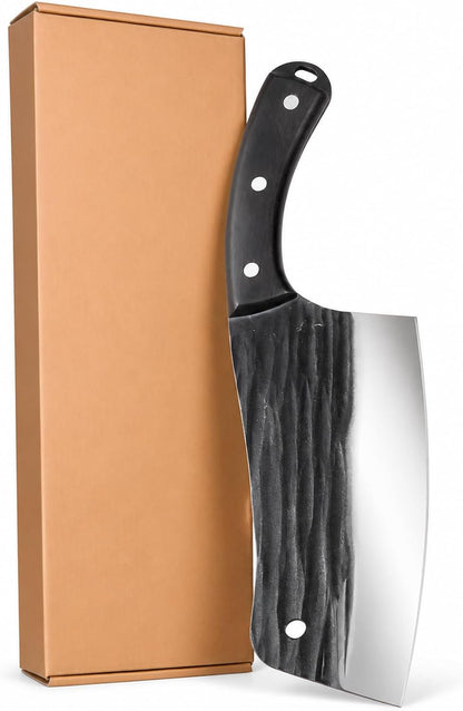 Heavy Duty Stainless Steel Bone Cleaver Knife for Home Chopping Bones