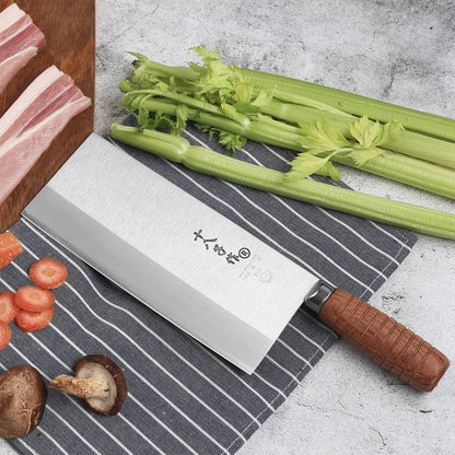 Heavy Duty Stainless Steel Bone Cleaver Knife for Home Chopping Bones