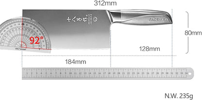 Heavy Duty Stainless Steel Bone Cleaver Knife for Home Chopping Bones