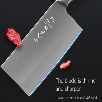 Heavy Duty Stainless Steel Bone Cleaver Knife for Home Chopping Bones