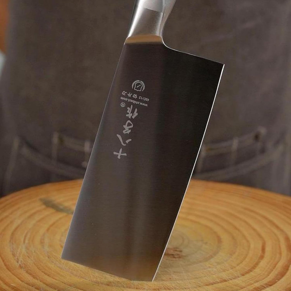 Heavy Duty Stainless Steel Bone Cleaver Knife for Home Chopping Bones