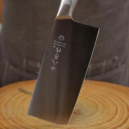 Heavy Duty Stainless Steel Bone Cleaver Knife for Home Chopping Bones