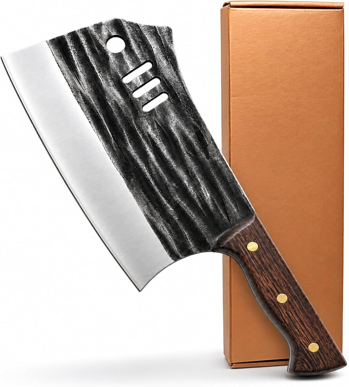 Heavy Duty Stainless Steel Bone Cleaver Knife for Home Chopping Bones