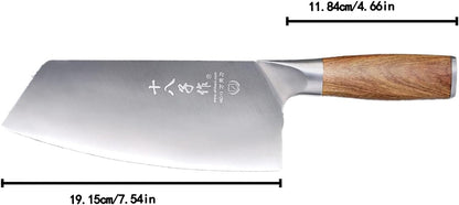 Heavy Duty Stainless Steel Bone Cleaver Knife for Home Chopping Bones