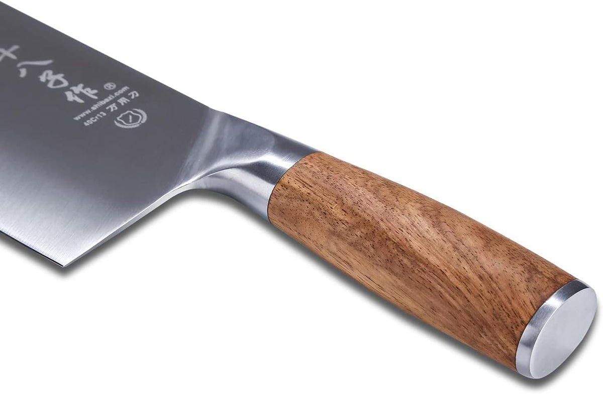 Heavy Duty Stainless Steel Bone Cleaver Knife for Home Chopping Bones