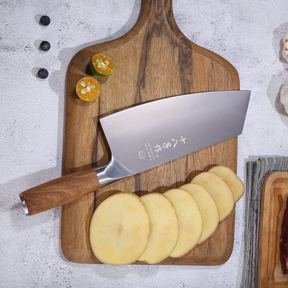 Heavy Duty Stainless Steel Bone Cleaver Knife for Home Chopping Bones