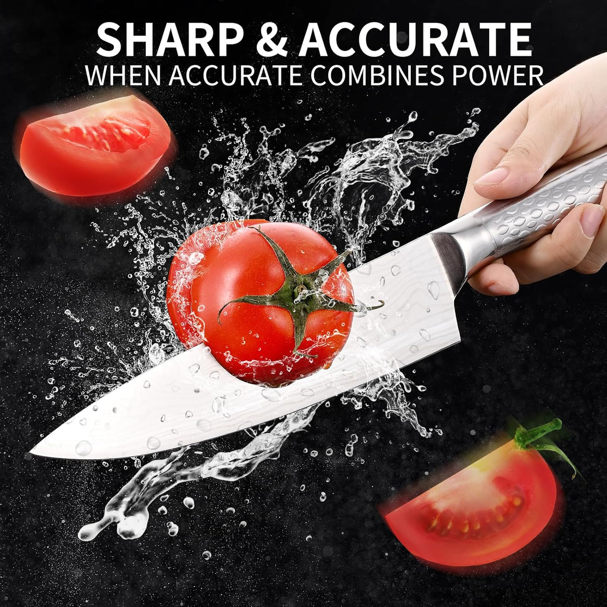 Heavy Duty Stainless Steel Bone Cleaver Knife for Home Chopping Bones