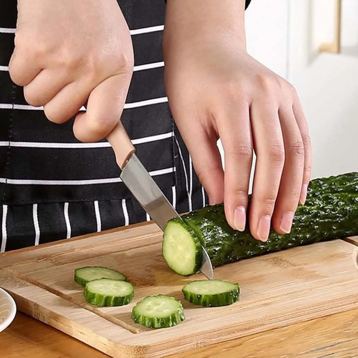 10 Set knife Kitchen Small Paring Knives Ultra Sharp Vegetable and Fruit Knife with Sheath Cover, Rust Proof Stain Resistant Steel, include 10PCS Peeling Knives and 10PCS Knife, Sheath Dishwasher Safe