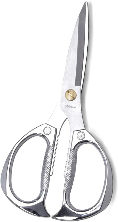 Kitchen Scissors,All Purpose Heavy Duty Kitchen Shears 7.5 Inch | Ultra Sharp Stainless Steel for Cutting Meat Vegetables Herbs BBQ, Office Fabric Craft Use