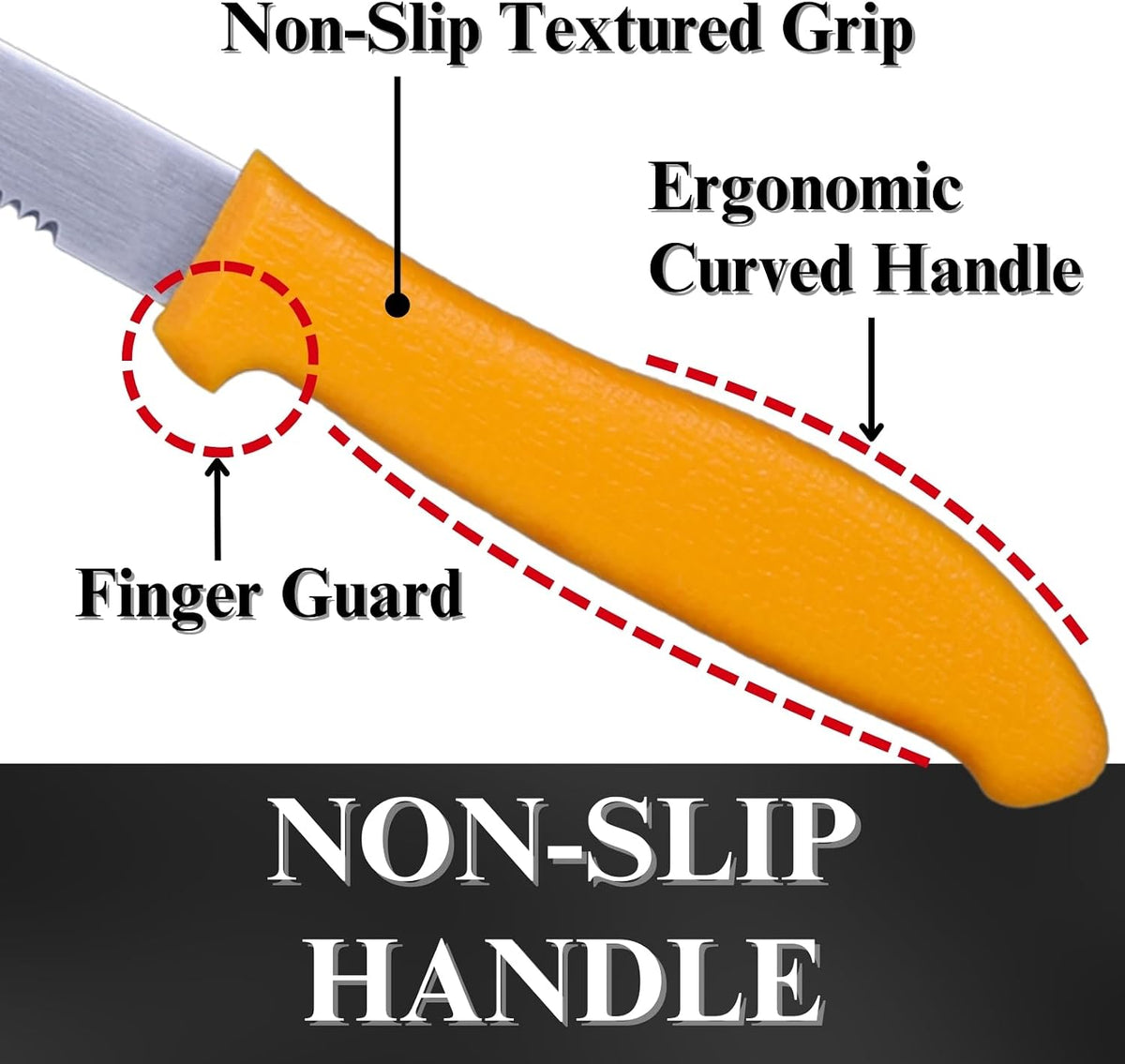 Cardboard Cutter Tool Heavy Duty 5" – Japanese Stainless Steel Blade – Serrated Utility Knife for Cardboard, Styrofoam, Foam, Insulation – Made in Japan – Yellow
