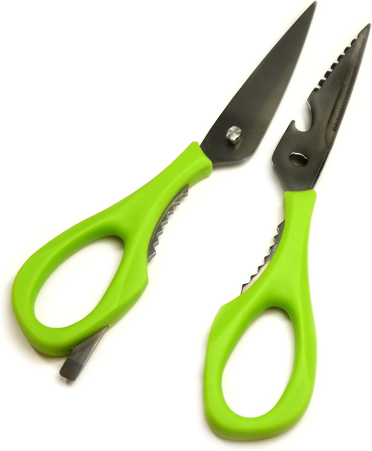 Heavy Duty Kitchen Shears and Multi Purpose Kitchen Scissors, Utility Scissors for Chicken, Poultry, Fish, Meat, Vegetables, Herbs, and BBQ’s