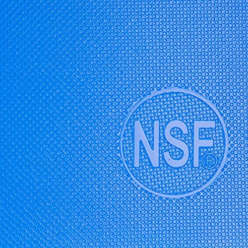 Extra Large 24 x 18 Blue Cutting Board - 1/2" Thick HDPE Plastic for Fish and Seafood, Restaurant Quality Poly, NSF for Commercial Kitchens
