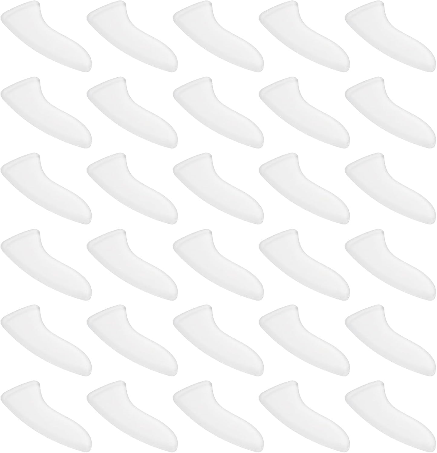 100Pcs Knife Tip Protector Cover, 0.46" x 1.05" Plastic Blade Tip Guards for Kitchen Knife Tip Protection Sleeves, White