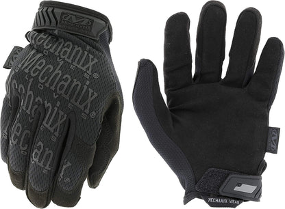 Original Tactical Glove - High Performance Anti-Slip Grip Safety Gloves - Impact Resistant & Touchscreen Capable - Medium - Covert Black