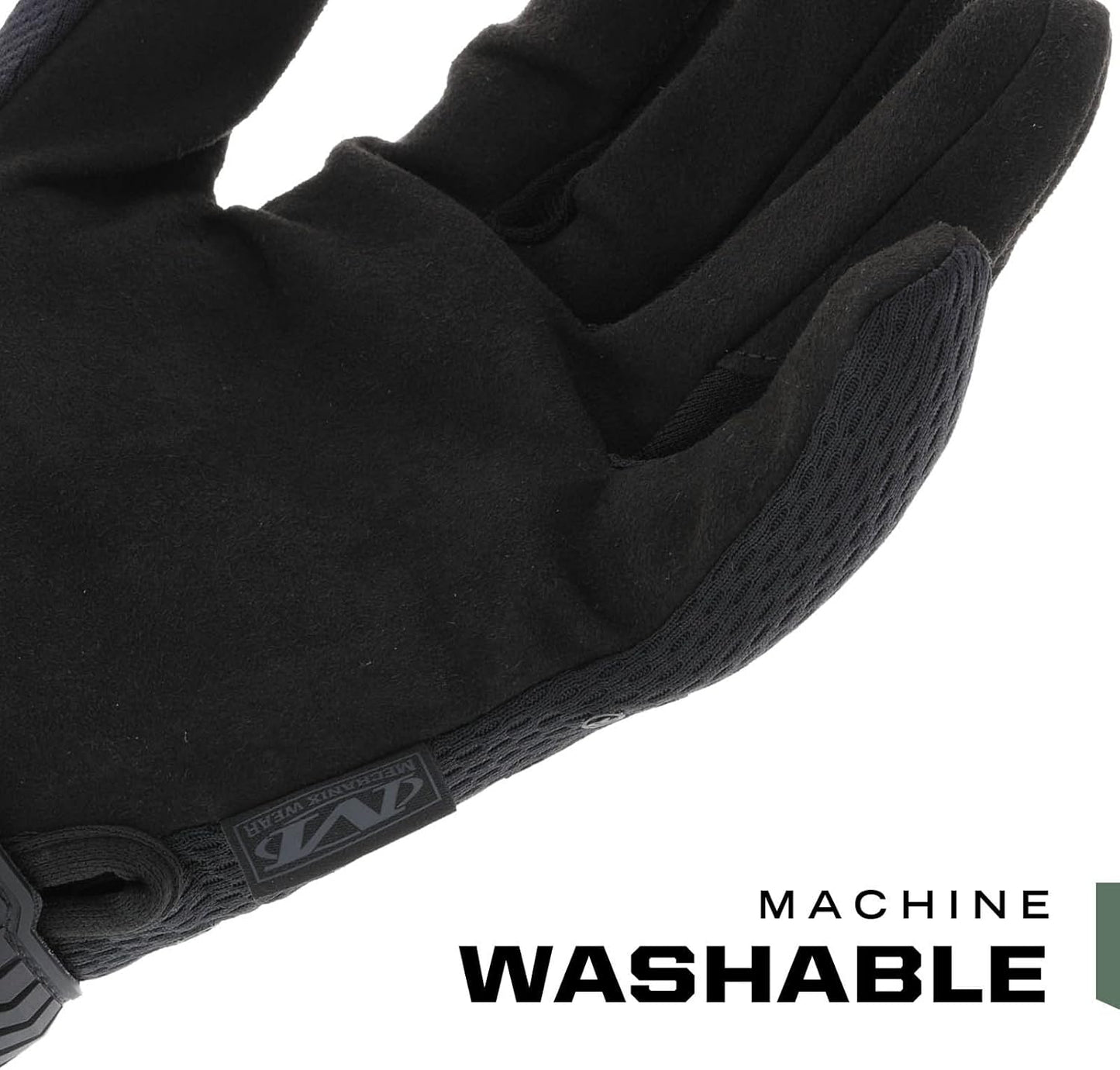 Original Tactical Glove - High Performance Anti-Slip Grip Safety Gloves - Impact Resistant & Touchscreen Capable - Medium - Covert Black
