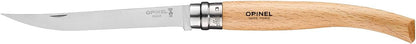 Effile Slimline Series Folding Fillet Knife – Slim Blade Folding Knife, Virobloc Locking Collar, Sustainably Harvested Wood Handles, Updated Blade Profile (Beechwood/No.12)