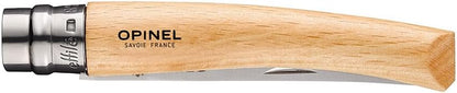 Effile Slimline Series Folding Fillet Knife – Slim Blade Folding Knife, Virobloc Locking Collar, Sustainably Harvested Wood Handles, Updated Blade Profile (Beechwood/No.12)