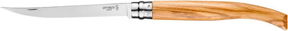 Effile Slimline Series Folding Fillet Knife – Slim Blade Folding Knife, Virobloc Locking Collar, Sustainably Harvested Wood Handles, Updated Blade Profile (Beechwood/No.12)