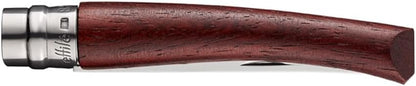 Effile Slimline Series Folding Fillet Knife – Slim Blade Folding Knife, Virobloc Locking Collar, Sustainably Harvested Wood Handles, Updated Blade Profile (Beechwood/No.12)