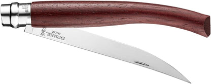 Effile Slimline Series Folding Fillet Knife – Slim Blade Folding Knife, Virobloc Locking Collar, Sustainably Harvested Wood Handles, Updated Blade Profile (Beechwood/No.12)