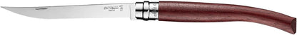 Effile Slimline Series Folding Fillet Knife – Slim Blade Folding Knife, Virobloc Locking Collar, Sustainably Harvested Wood Handles, Updated Blade Profile (Beechwood/No.12)