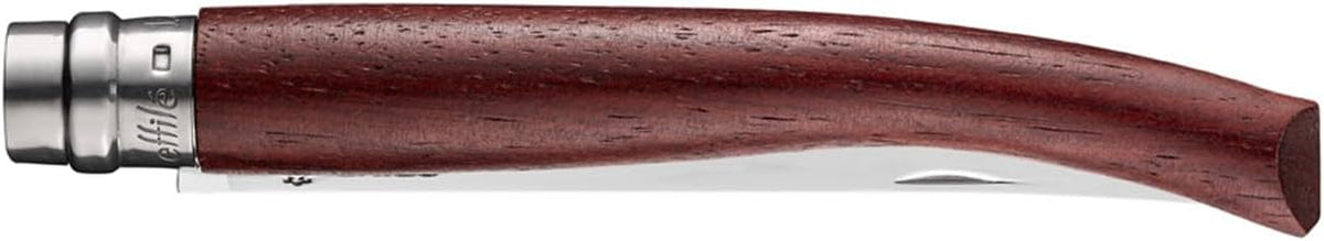 Effile Slimline Series Folding Fillet Knife – Slim Blade Folding Knife, Virobloc Locking Collar, Sustainably Harvested Wood Handles, Updated Blade Profile (Beechwood/No.12)