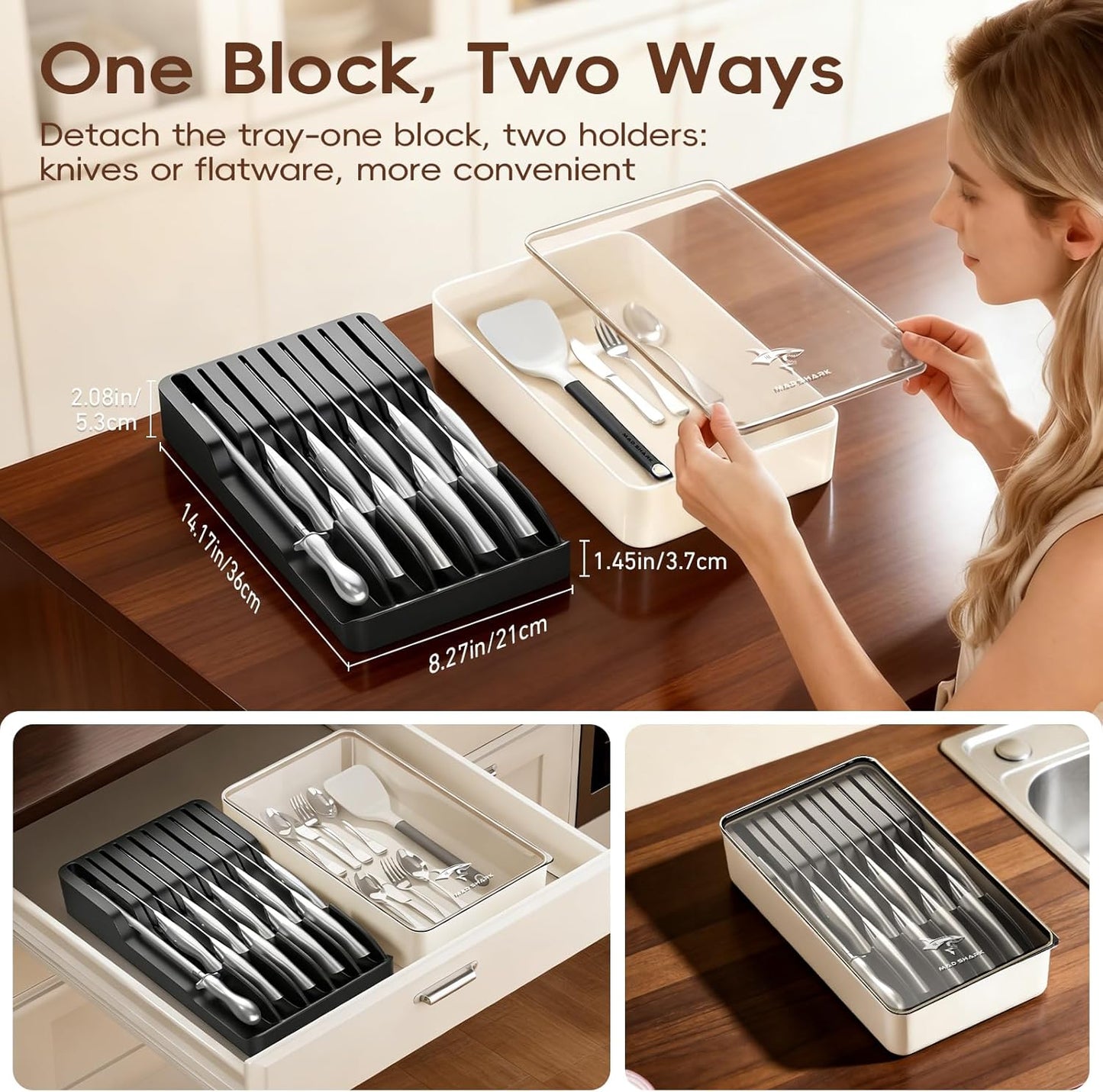 Kitchen Knife Set,5PCS High Carbon Stainless Steel Chef Knife Set | Ultra Sharp Blades, Ergonomic Non-Slip Grip Kitchen Cutlery Set With Gift Box, Great For Daily Cooking & Holiday Gifting