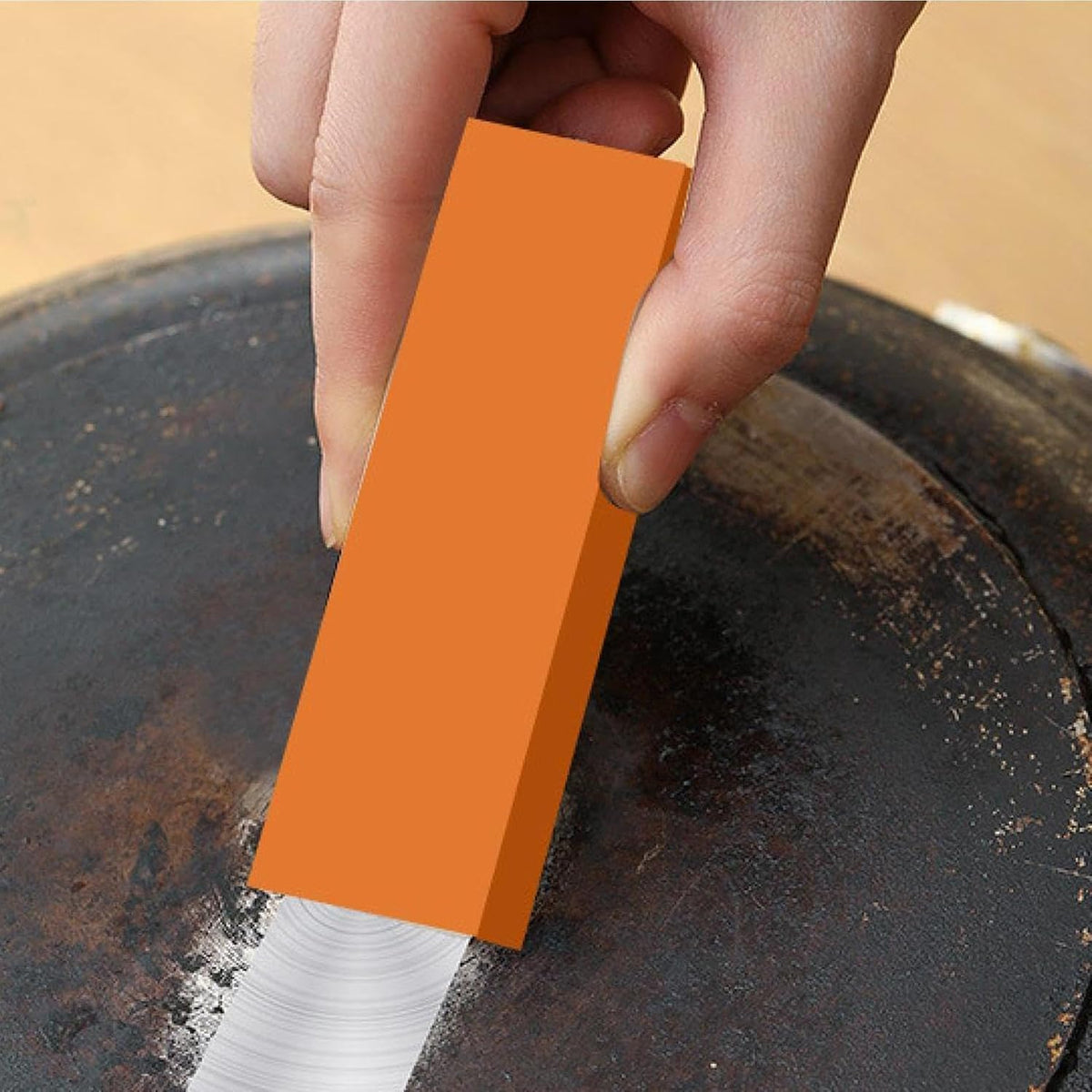 Rust Eraser - Multi Functional Polishing Cleaning Block, Stainless Stain Removal Tool | Metal Oxidation Cleaning Pad, Kitchen Bathroom Care Accessory For Sink Faucet Cookware