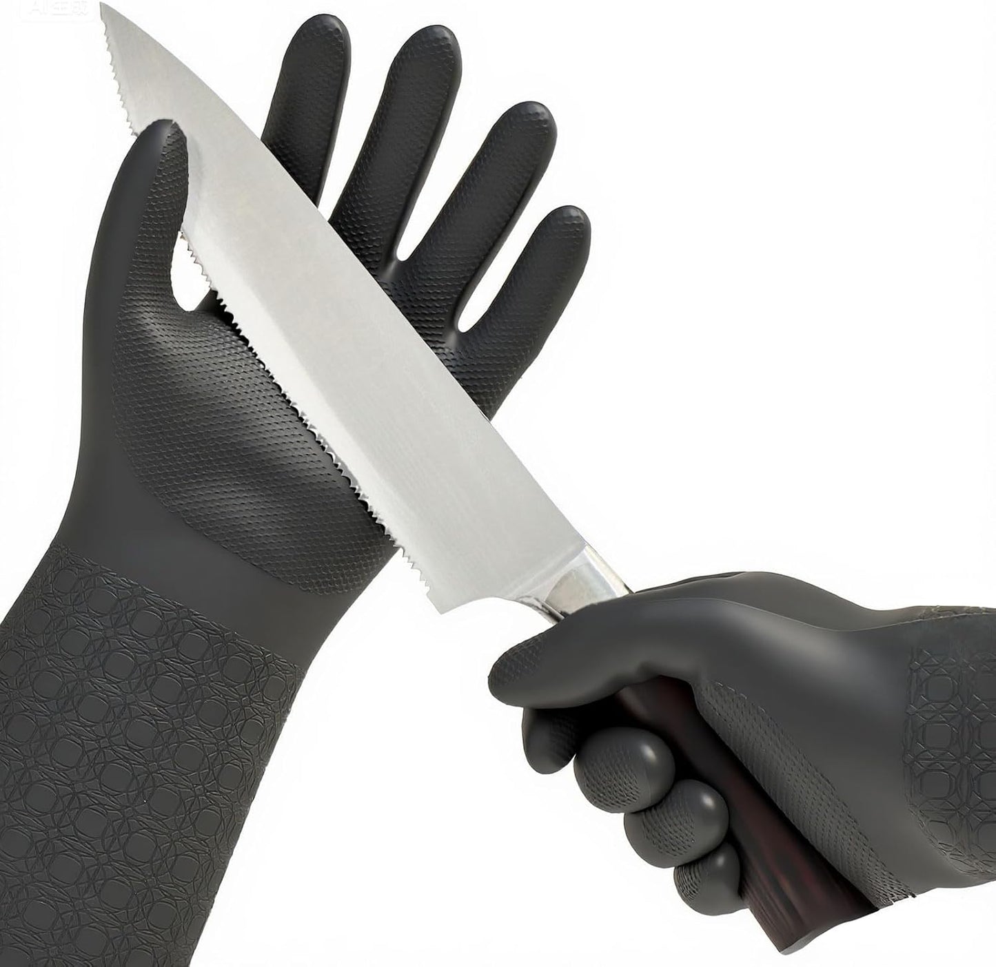 ... 1Pair Cut Resistant Work Gloves Men,Cut-proof,Seamless,HPPE Anti-cut Liner,EN388 level E,ANSI level A5(TP1117CTA5)