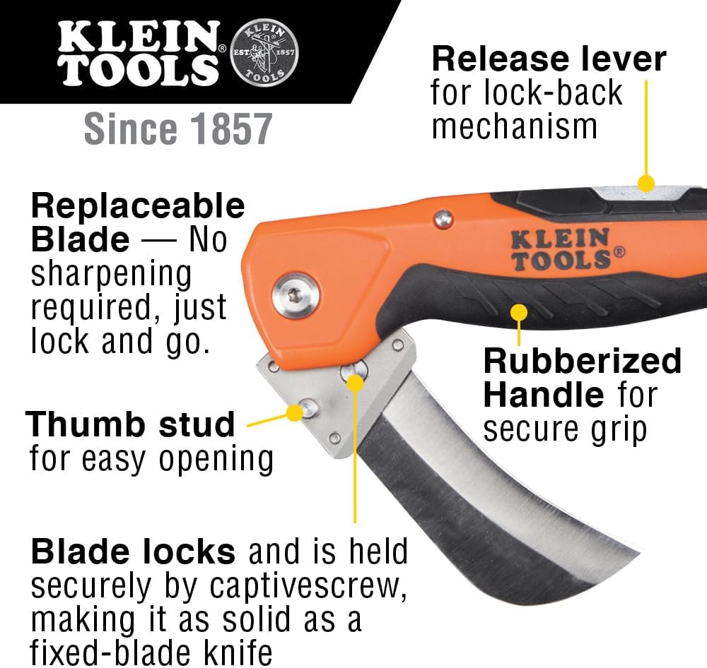 44218 Cable Skinning Utility Knife, Replaceable Blade