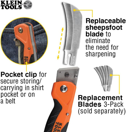 44218 Cable Skinning Utility Knife, Replaceable Blade