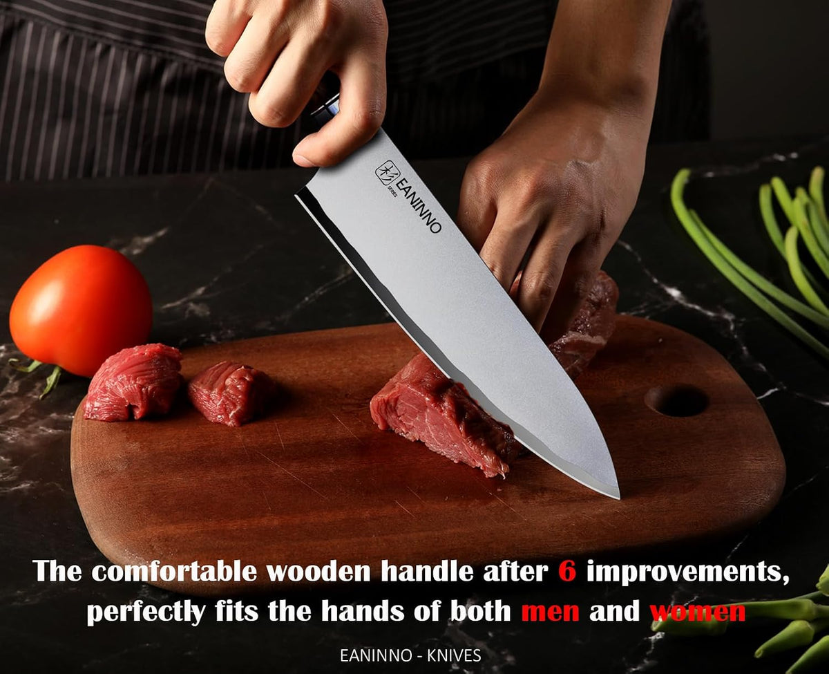 Kitchen Chef Knife 8 inch Japanese High Carbon Steel Sharp Knife
