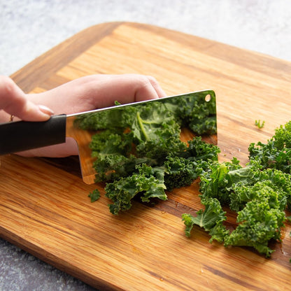 Chef’s Dicer Knife (W229), Black Handle | 5.25" Stainless Steel Blade, Black Resin Handle