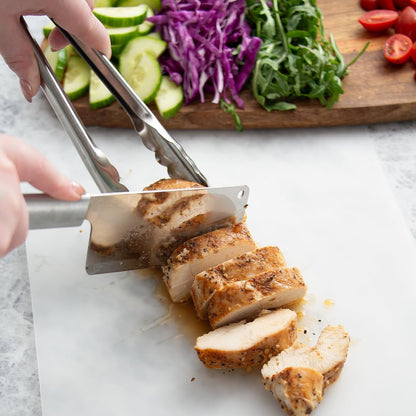 Chef’s Dicer Knife (W229), Black Handle | 5.25" Stainless Steel Blade, Black Resin Handle