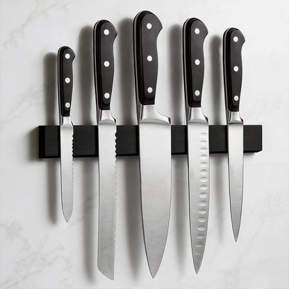 Large Magnetic Knife Strips, 24 Inch Magnetic Knife Holder for Wall | Wood