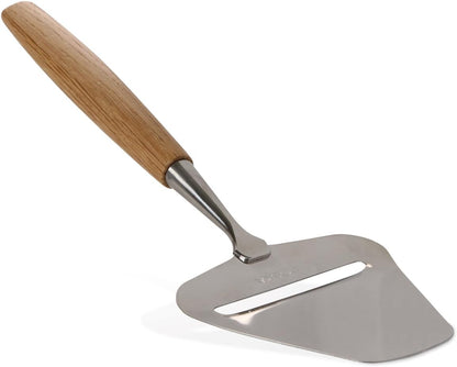 Stainless Steel Mini Cheese Knives - Oslo for All Types of Cheese - Multi-Functional Cheese Slicer - Handheld Slicer - Silver Non-Stick - Dishwasher Safe - for Kitchen Cooking
