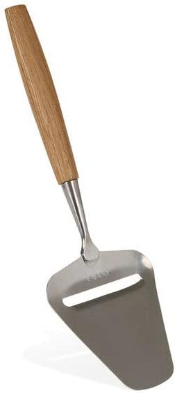 Stainless Steel Mini Cheese Knives - Oslo for All Types of Cheese - Multi-Functional Cheese Slicer - Handheld Slicer - Silver Non-Stick - Dishwasher Safe - for Kitchen Cooking
